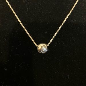 Chamilia ying/yang charm w or wo chain